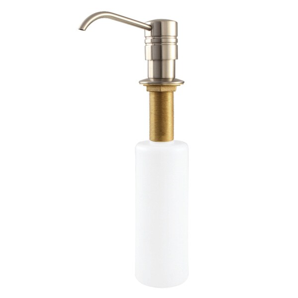 SD2618 Milano Soap Dispenser, Brushed Nickel